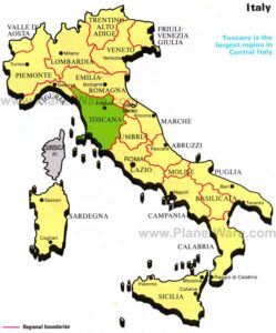 Tuscany location