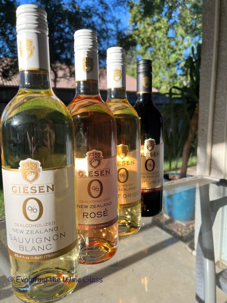 Giesen zero percent alcohol wine