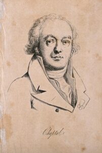sketched image of Jean-Antoine-Claude Chaptal
