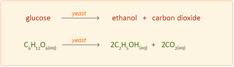 alcoholic fermentation formula