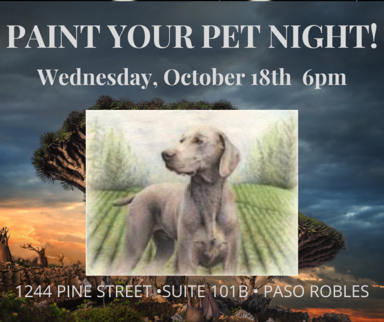 Paint Your Pet Night