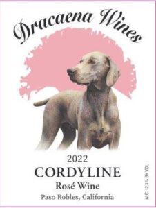 2022 Cordyline Rosé label