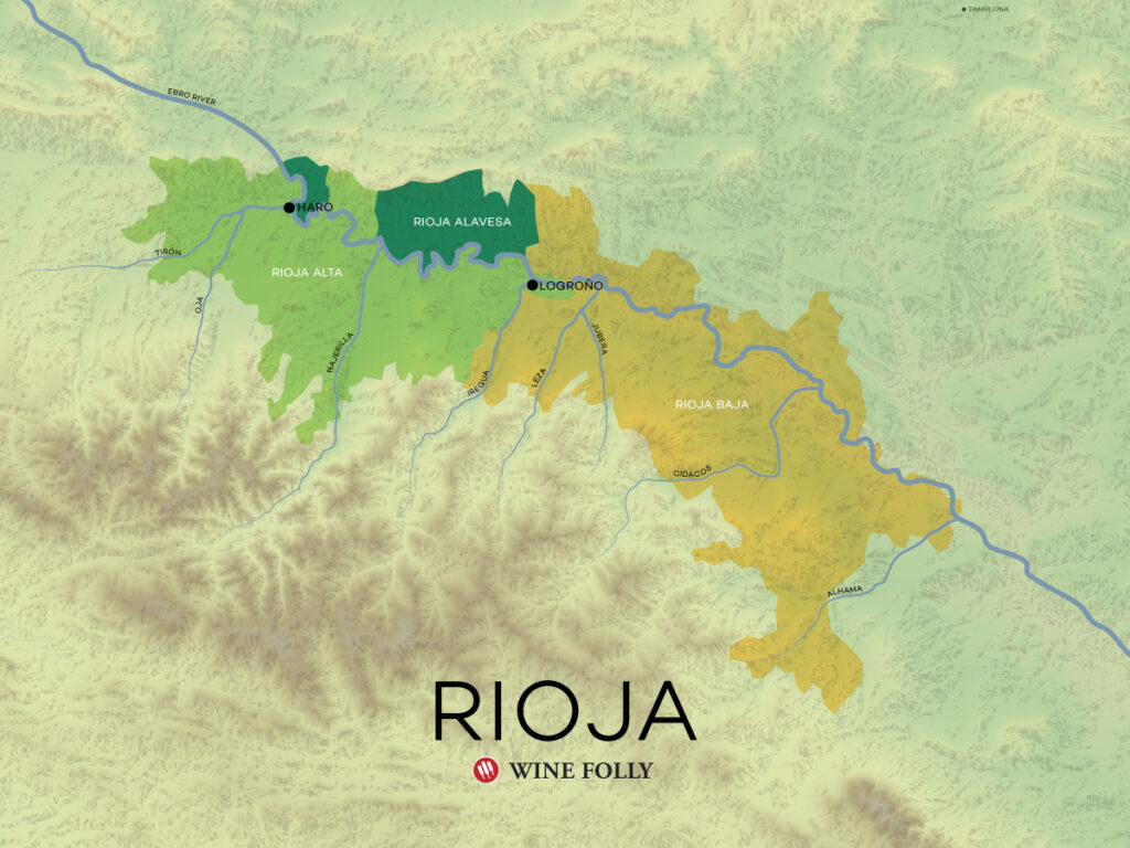 Rioja map