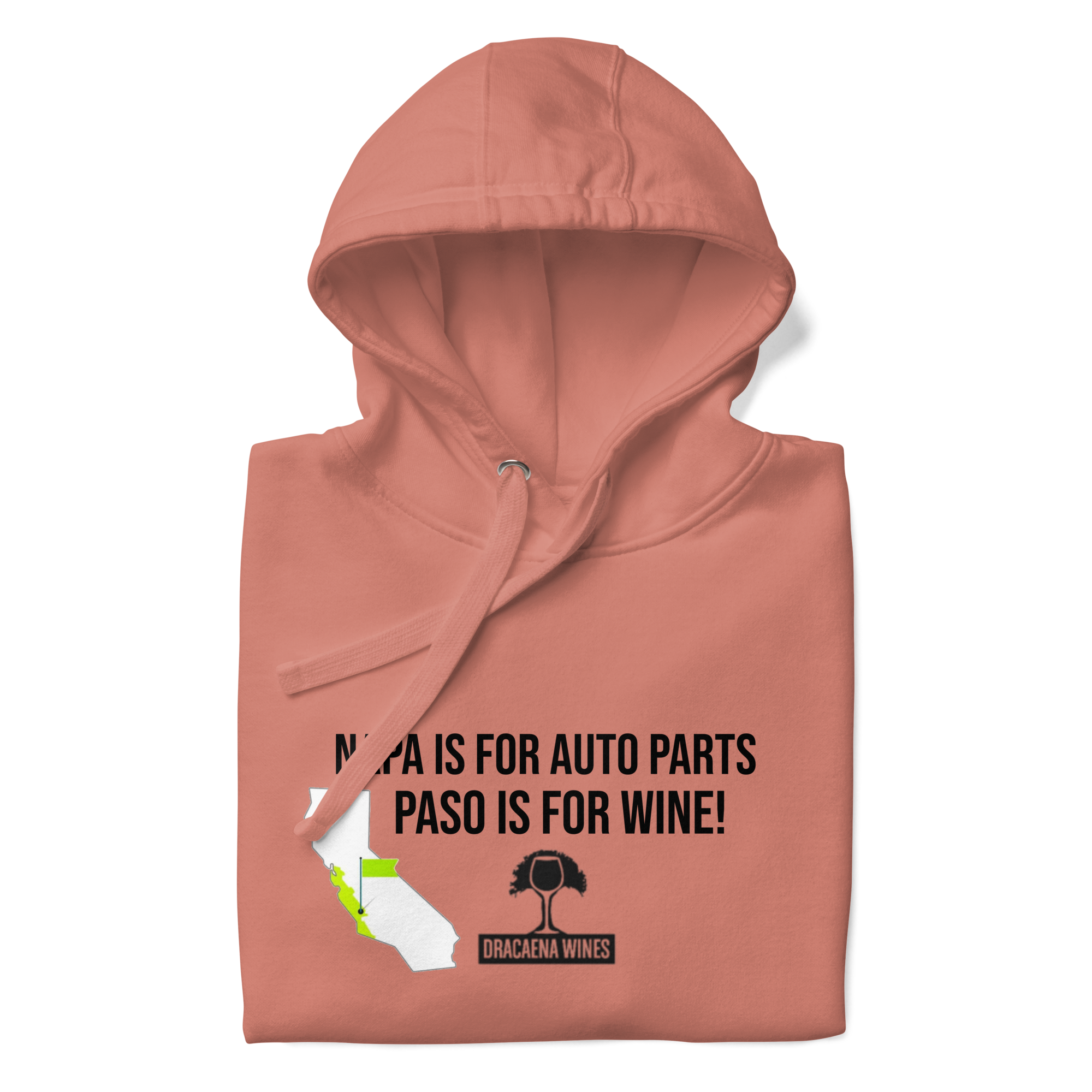 hoodie with napa is for auto parts across the chest